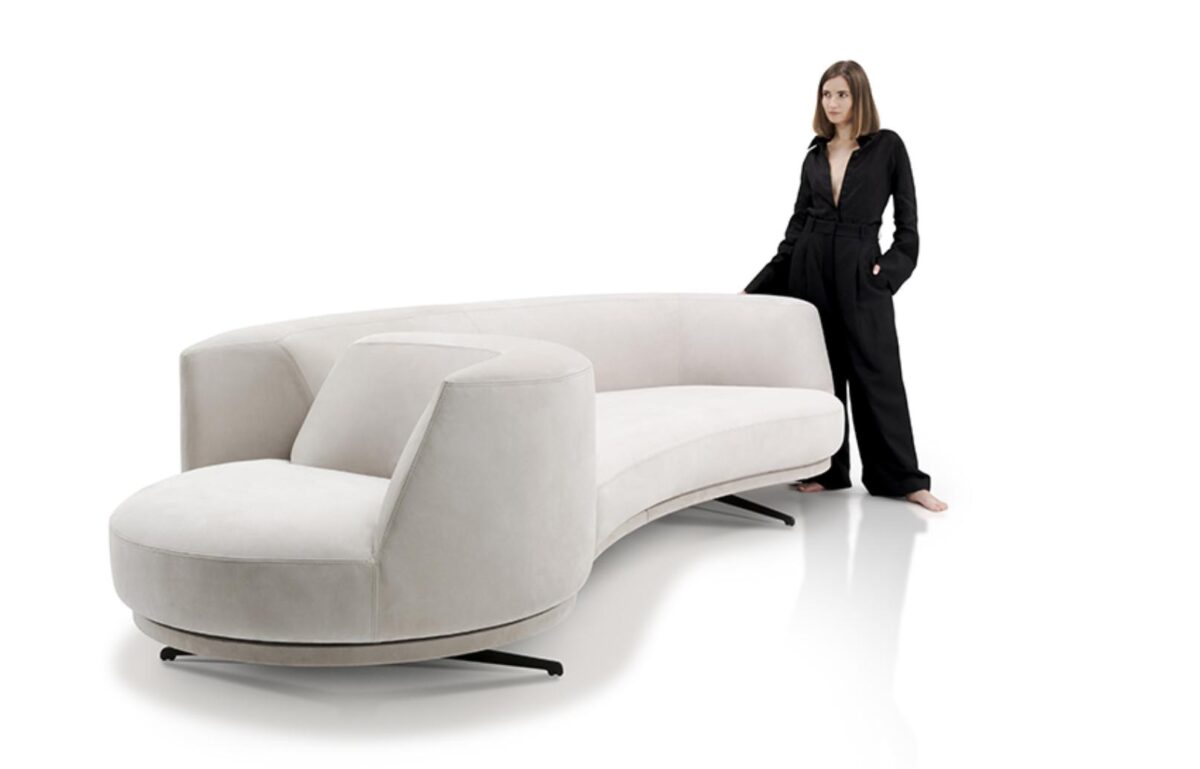 Elegantes Bordone Sofa von Alivar mit modernem italienischem Design und hochwertiger Polsterung.