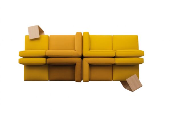 Modernes Dado Sofa von Andreu World mit elegantem Design und hochwertiger Verarbeitung.