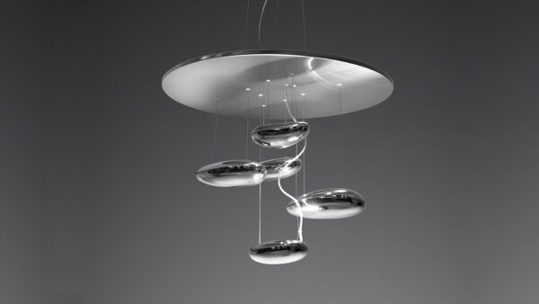 Artemide Mercury 2 Hängeleuchte mit einzigartigem Quecksilber-Effekt für moderne Raumbeleuchtung.