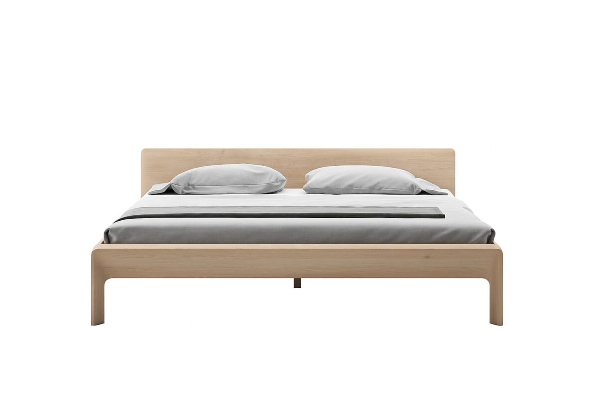 Elegantes Invito Bett von Artisan, handgefertigt aus hochwertigem Holz für stilvolle Schlafzimmer.