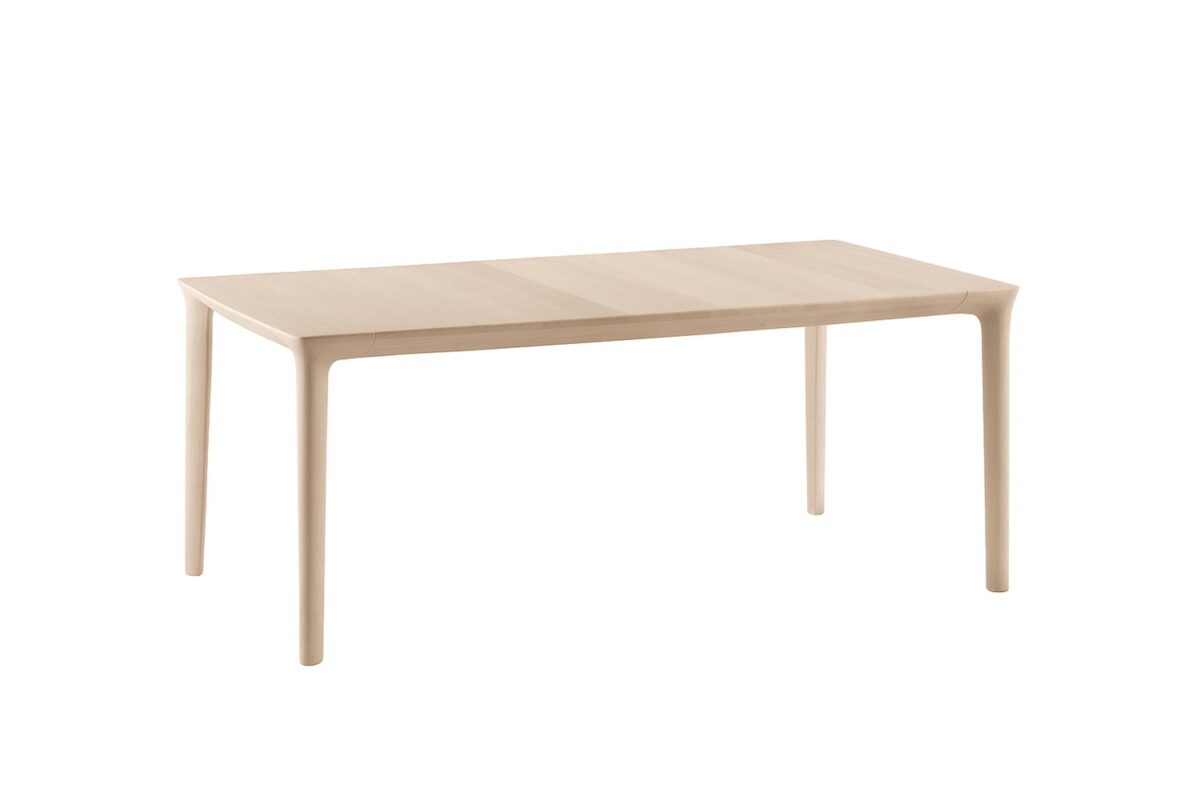 Moderner Artisan Tara Esstisch aus Holz für 6 Personen.