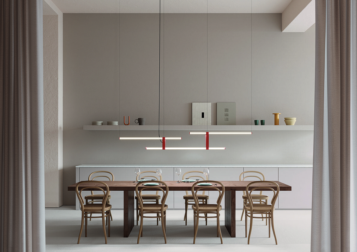 Moderne Axolight Paralela Designer-Leuchten in elegantem Design für stilvolle Innenräume.