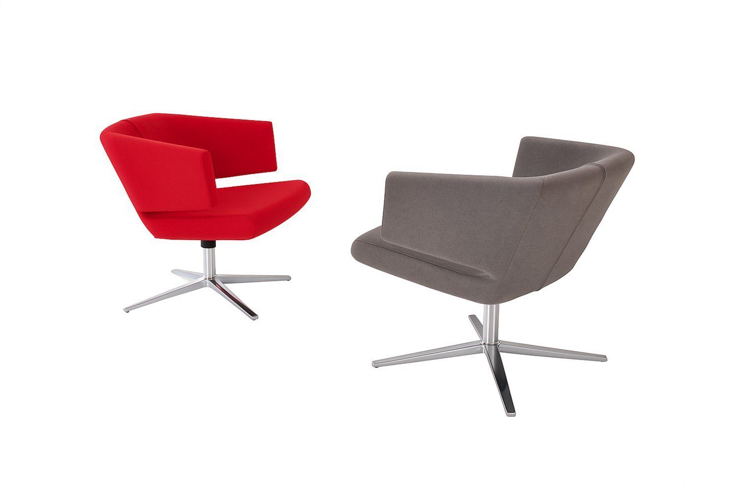 Moderner Lotus Sessel von Bensen - eleganter Designer-Stuhl in zeitlosem Design