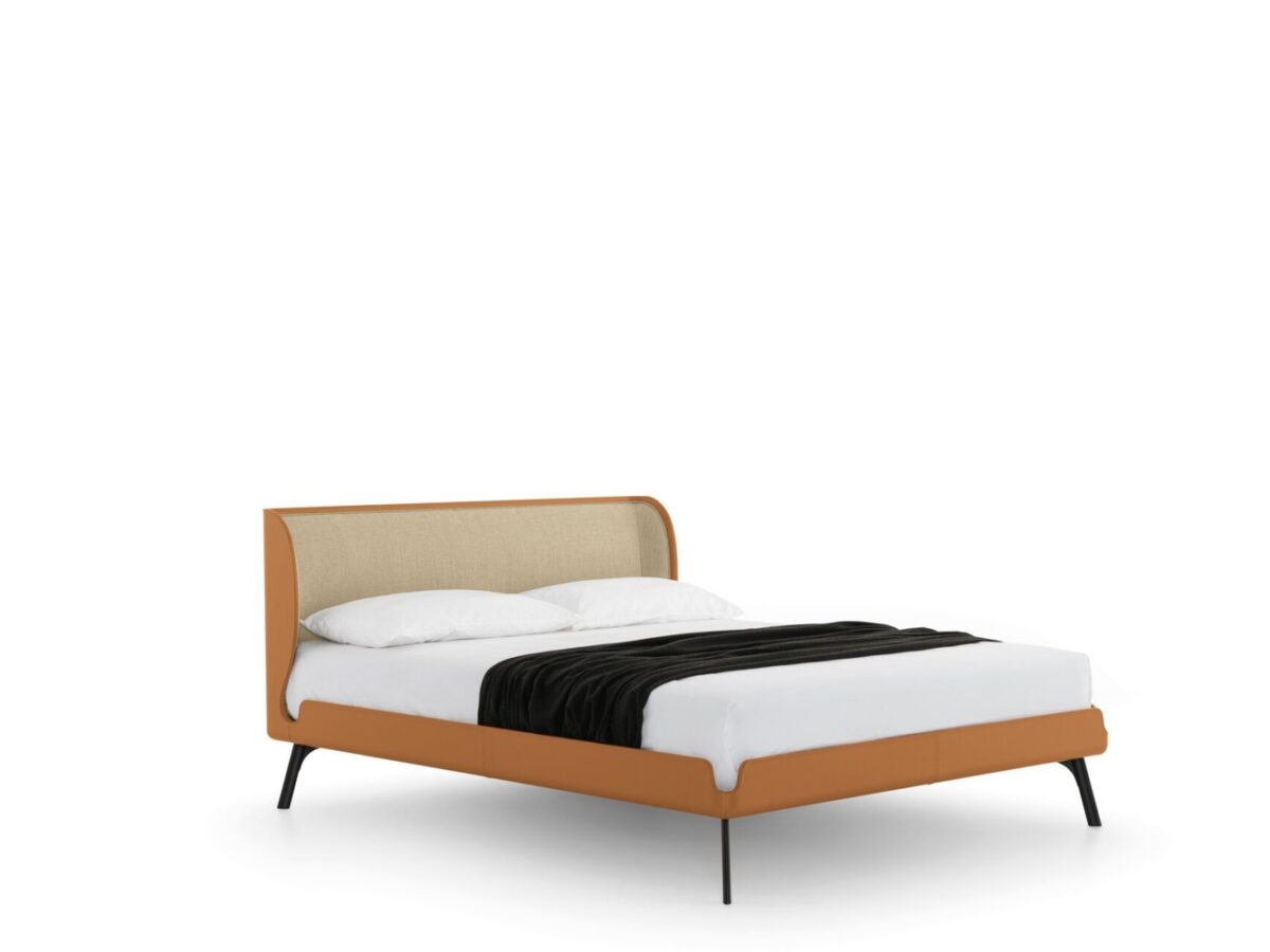 Modernes Polsterbett Gabri von Bolzan mit elegantem Design und hochwertiger Verarbeitung.