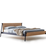 Elegantes Bolzan Jack Bett mit modernem italienischem Design und hochwertiger Polsterung