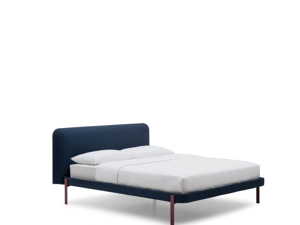 Modernes Polsterbett Joy von Bolzan mit elegantem Kopfteil für stilvolle Schlafzimmer.