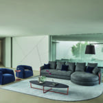 Eleganter Drehsessel Kodi von Bontempi Casa mit modernem Design für stilvolles Wohnen.