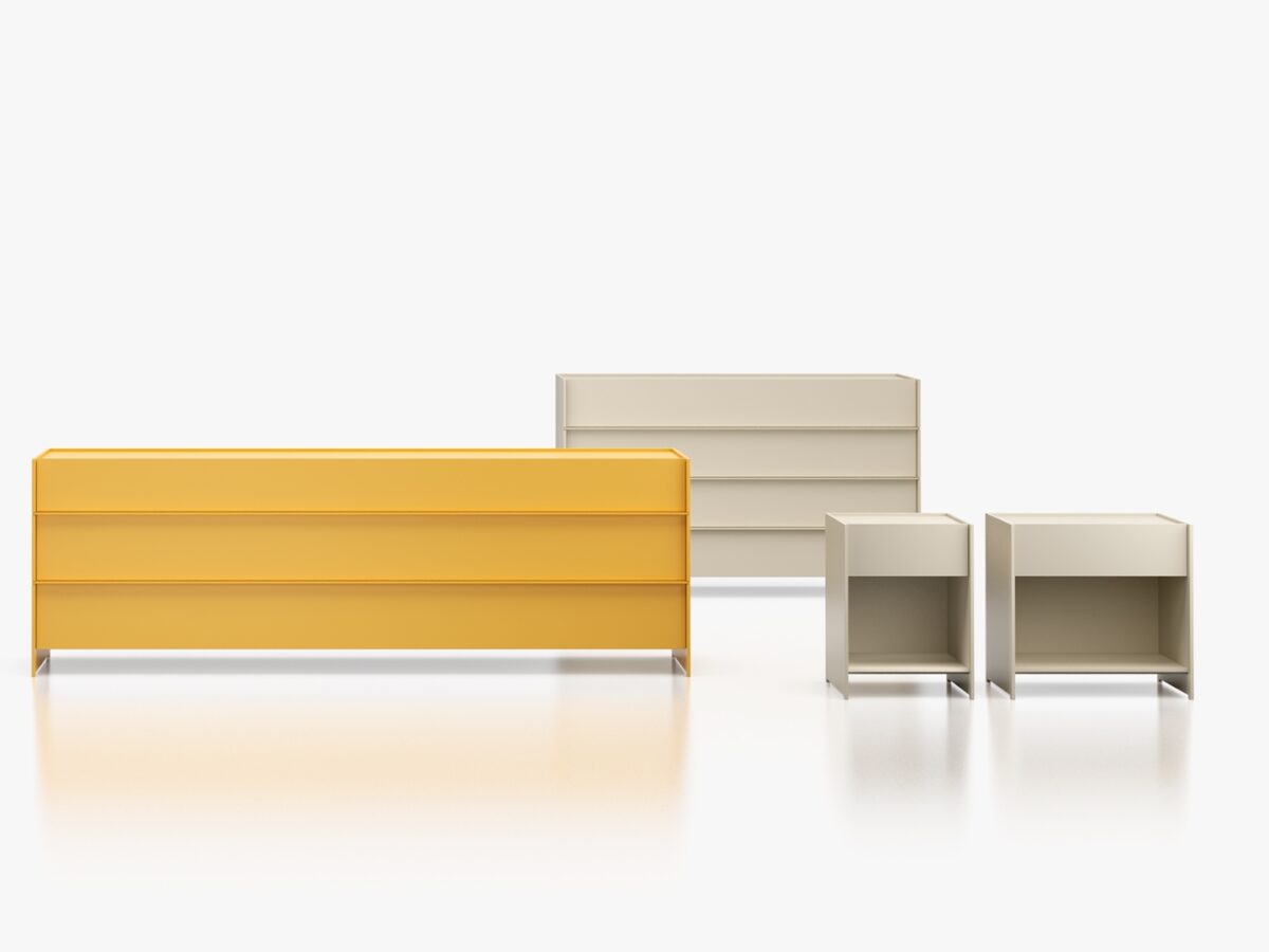 Moderne Capo dOpera Groove Kommode mit elegantem Design und hochwertiger Verarbeitung
