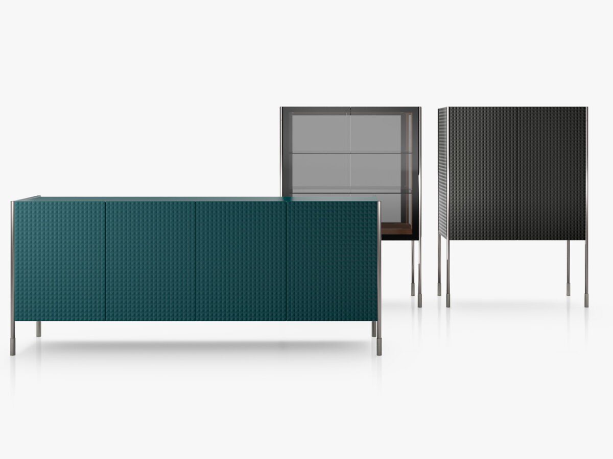 Moderne Capo dOpera Spin Kommode mit elegantem Design für stilvolle Wohnräume.
