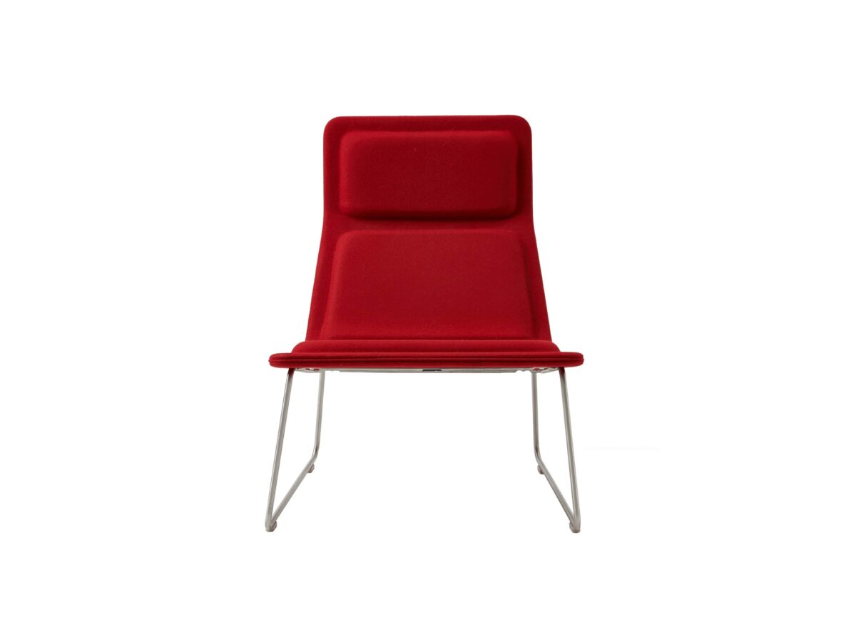 Moderner Low Pad Sessel von Jasper Morrison für Cappellini, entworfen 1999.