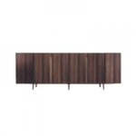 Elegantes Garbo Sideboard mit vier Türen und Metallgestell von Casamilano.