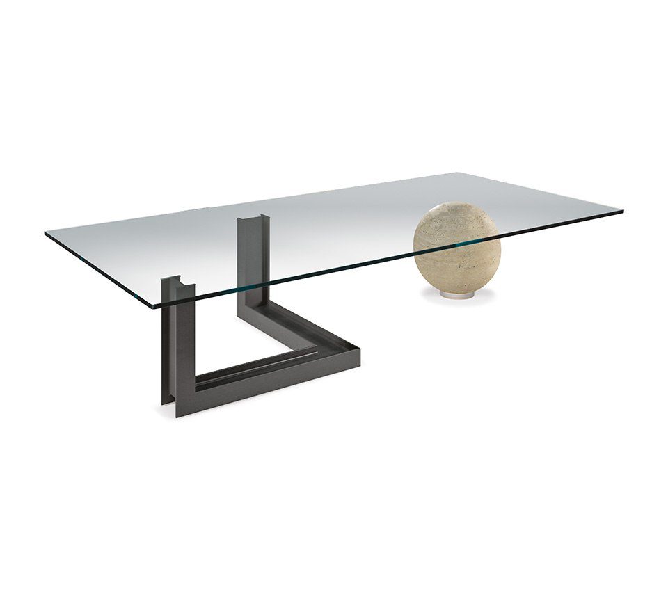 Moderner Couchtisch Levante 3 von Cattelan Italia mit elegantem Design.