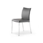 Moderner Cattelan Italia Anna Stuhl mit eleganter Rückenlehne und schlanken Metallbeinen.