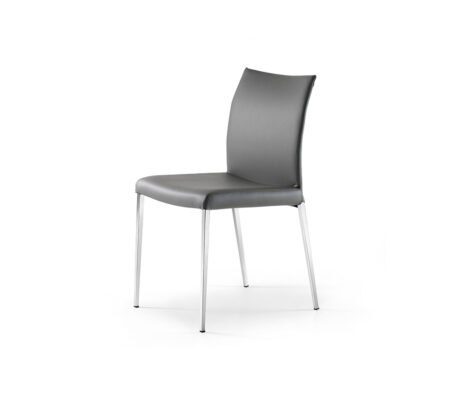 Moderner Cattelan Italia Anna Stuhl mit eleganter Rückenlehne und schlanken Metallbeinen.
