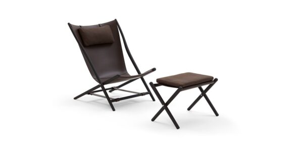 Eleganter DAntan Sessel von De Padova mit zeitlosem Design und hochwertiger Verarbeitung.