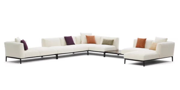 Modernes De Padova Everyday Life Sofa für stilvolles Wohnen im zeitgemäßen Design.