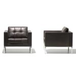 De Sede DS-159 Sofa in luxuriösem Leder, entworfen vom Schweizer Design Team.