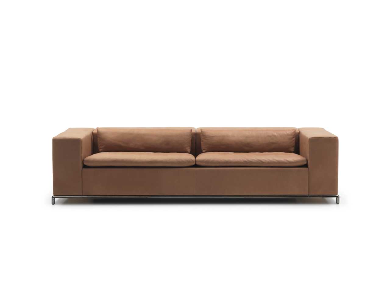 Modernes De Sede DS-7 Roma Ledersofa, entworfen von Antonella Scarpitta.