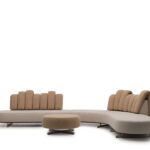 Luxuriöse De Sede DS-888 Collina Designercouch von Atelier Oï in moderner Ausführung.