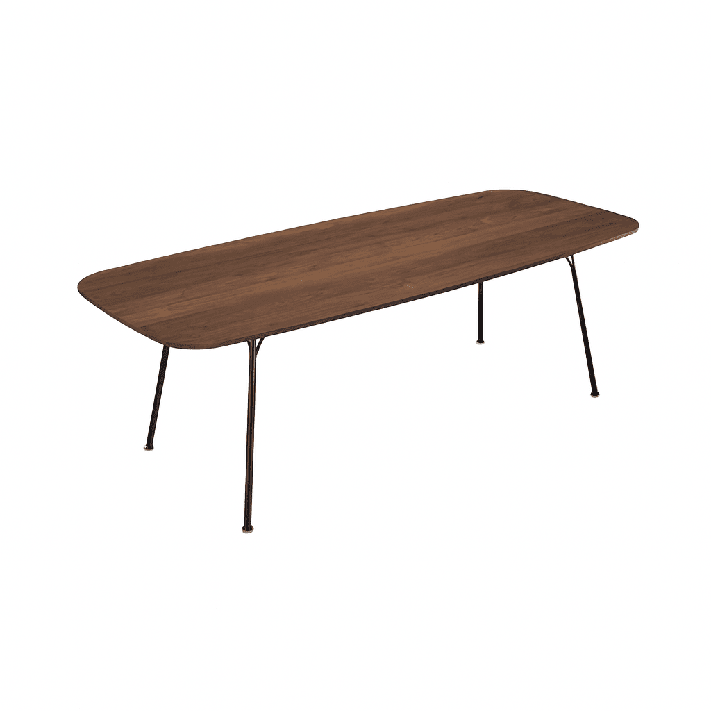 Moderner DK3 Corduroy Tisch aus nachhaltigem Holz für stilvolles Wohnen.