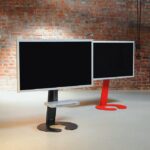 Elegante Wissmann TV-Wandhalterung Omega Art 111 für moderne Wohnräume.