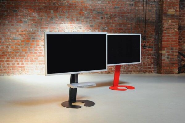 Elegante Wissmann TV-Wandhalterung Omega Art 111 für moderne Wohnräume.