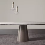 Eleganter Owen Esstisch von Meridiani mit modernem Design und hochwertiger Verarbeitung.