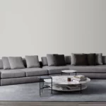 Elegantes Meridiani Harold 3 Designer-Sofa in luxuriöser Ausführung für moderne Wohnräume.