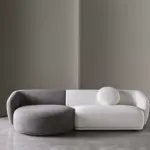 Elegantes Meridiani Rene 8 Designer-Sofa mit modernem Design und hochwertiger Verarbeitung.