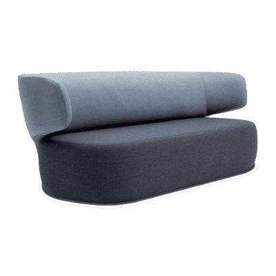 Elegantes Softline Sofa Basel in modernem Design für stilvolle Wohnräume.