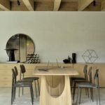 Ethnicraft Tisch Geometric
