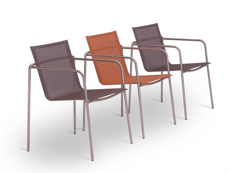 Fischer Möbel Taku Stuhl - Moderner Outdoor-Stuhl mit elegantem Design für Terrasse und Garten