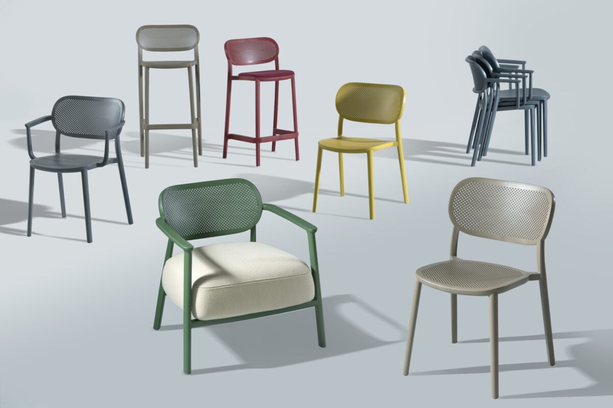 Moderner Gaber Nuta Stuhl mit elegantem Design und hochwertiger Verarbeitung