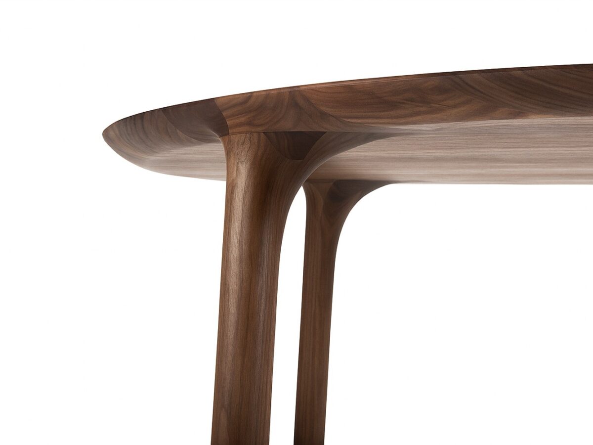 Eleganter Elle Designtisch von Goes mit modernen Linien und zeitlosem Stil.