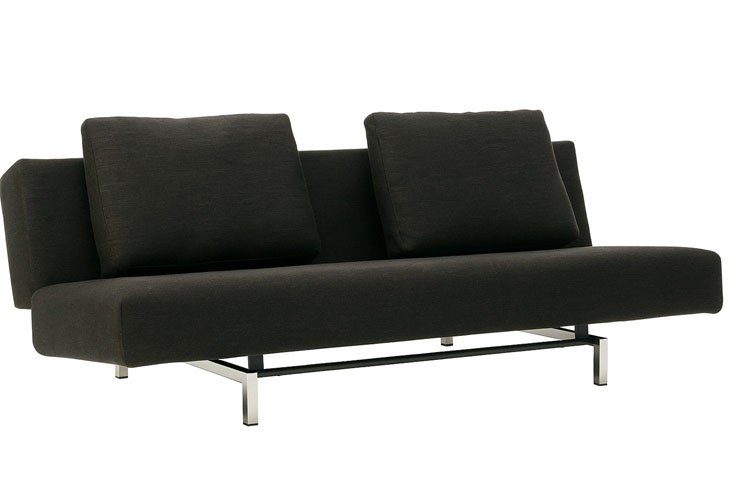 Graues Bensen Sleeper 61 Schlafsofa mit modernem Design und komfortabler Liegefläche.