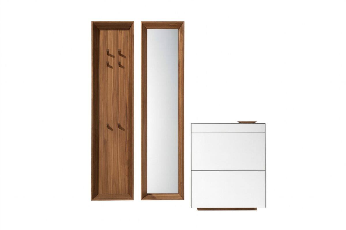 Hochwertiges TEAM7 Haiko Wandpaneel aus Massivholz, 150x100 cm für stilvolle Wandgestaltung.