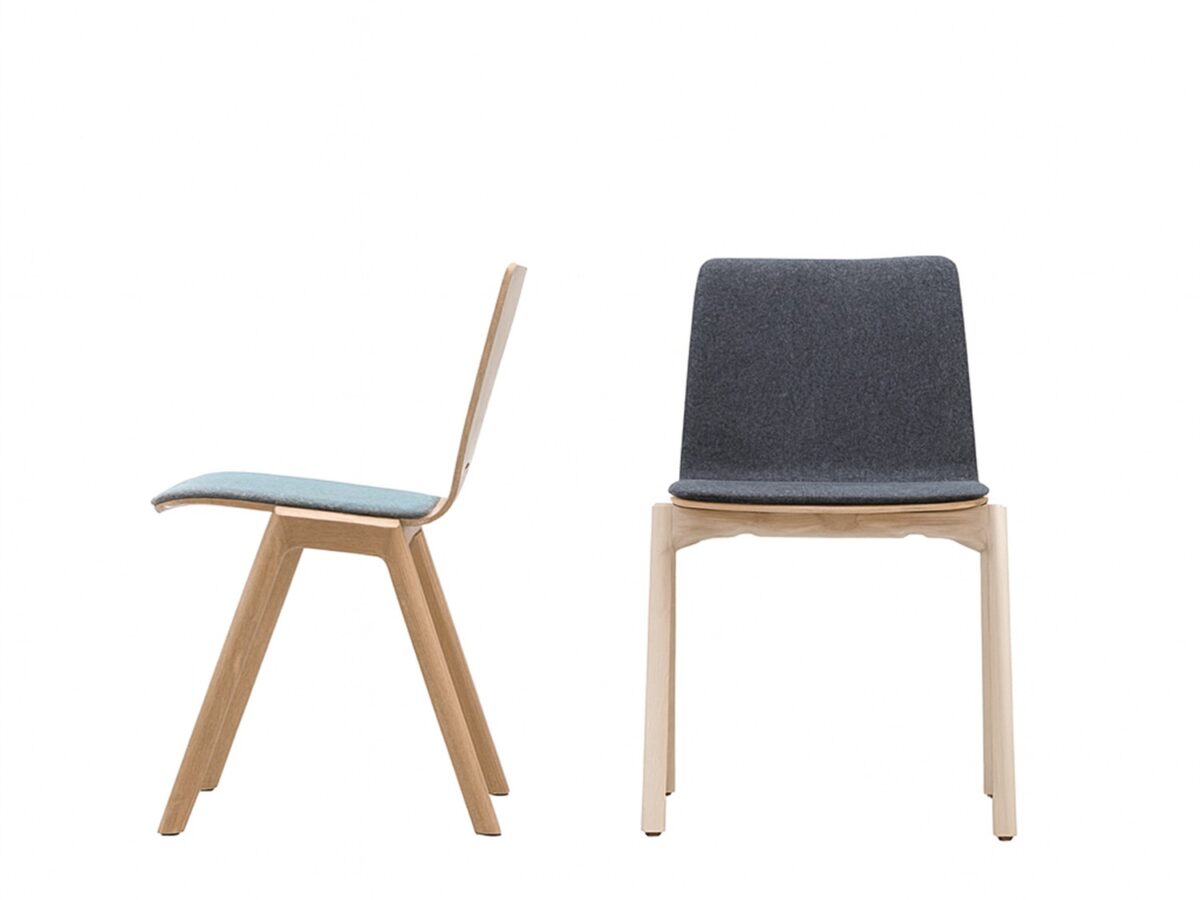 Hussl Forum Stuhl - Modernes Design für stilvolle Wohn- und Essbereiche.