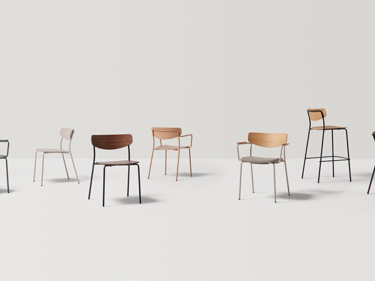 Moderner Lea Stuhl von Inclass mit elegantem Design
