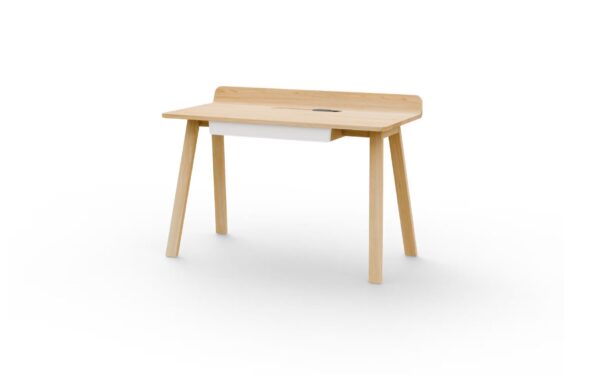 Moderner Javorina Schreibtisch aus hellem Holz für Home-Office und Büro