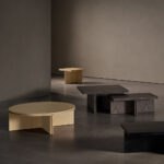Moderner Kendo Slot Couchtisch aus Holz für stilvolle Wohnzimmer