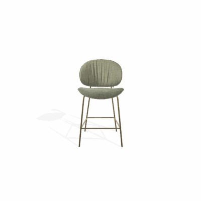 Moderner KFF Alvaro Barhocker in elegantem Design für stilvolle Kücheneinrichtung.