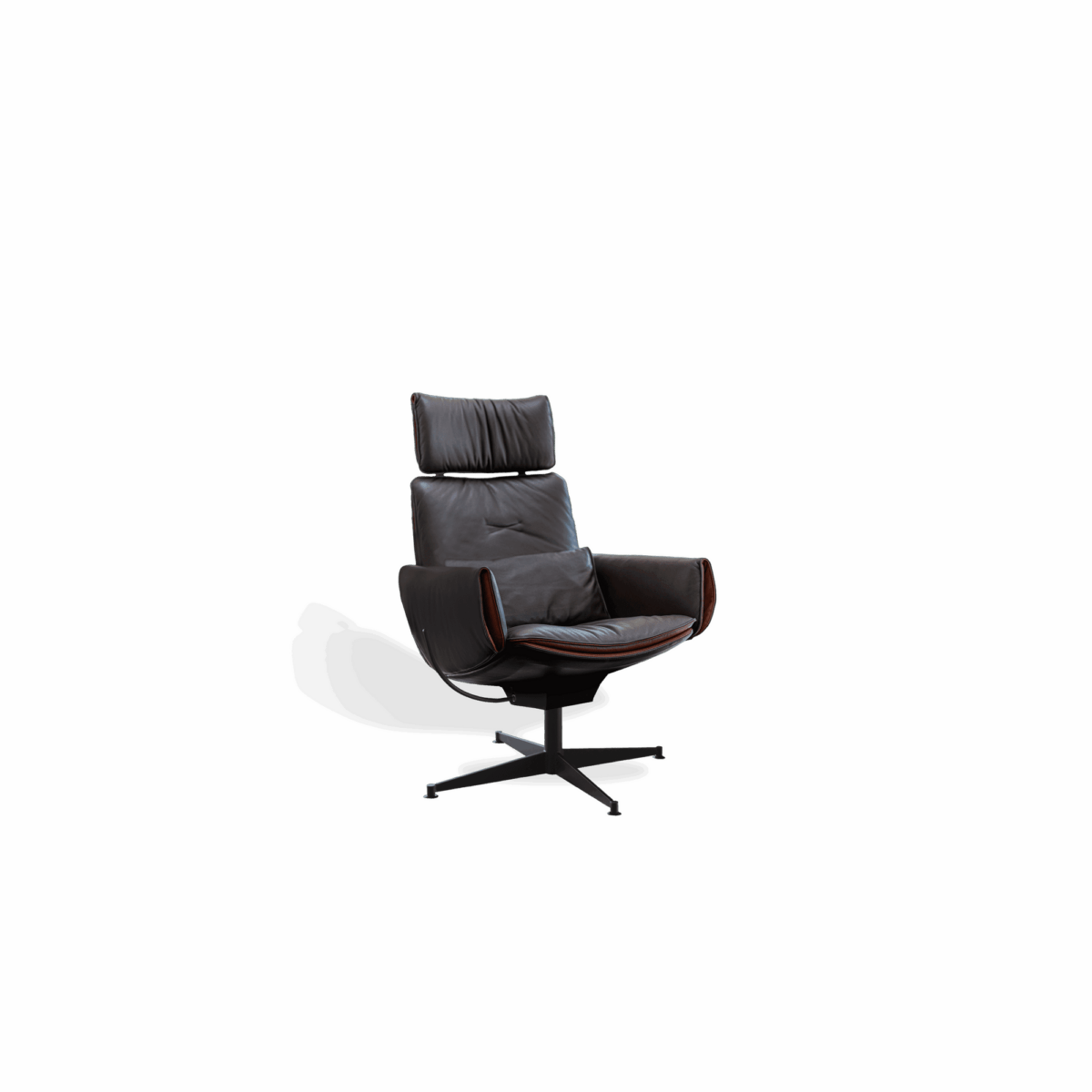 Moderner KFF Cado Loungesessel in elegantem Design für komfortables Sitzen im Wohnbereich.