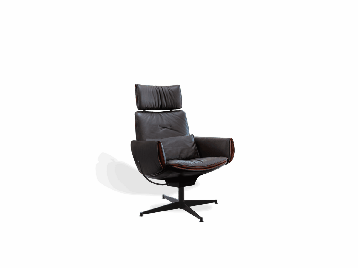 Moderner KFF Cado Loungesessel in elegantem Design für komfortables Sitzen im Wohnbereich.