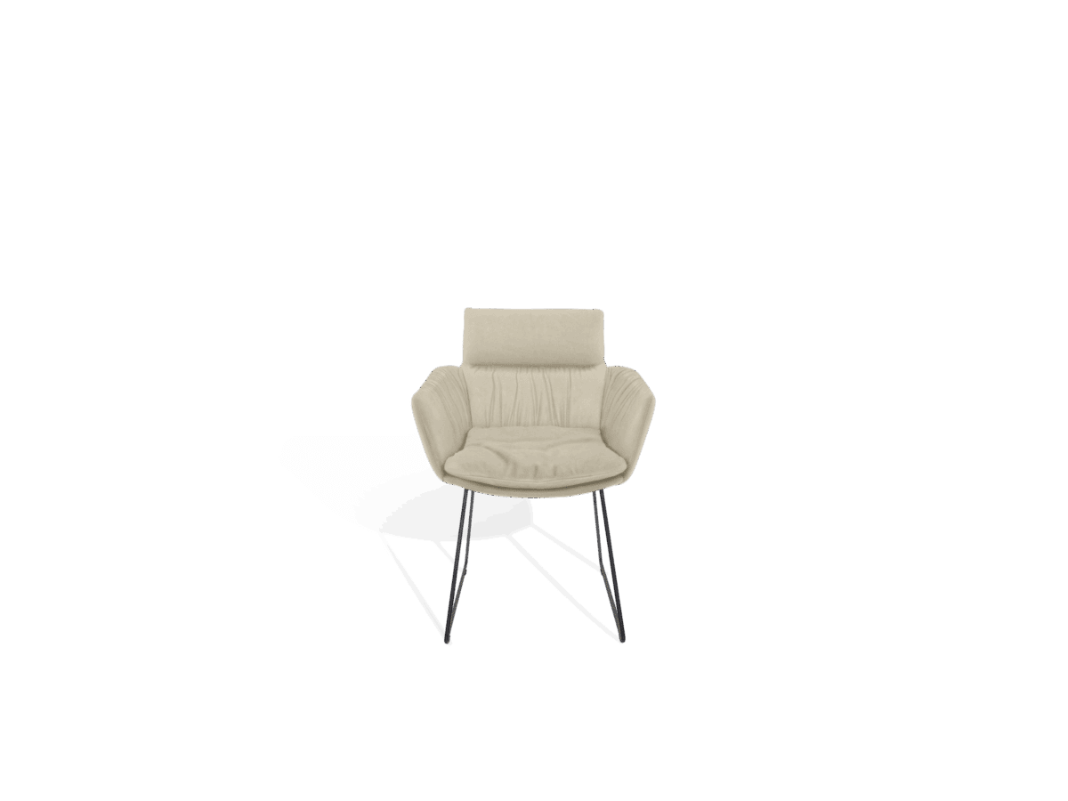 KFF Faye Stuhl mit elegantem Design und hochwertiger Polsterung für stilvolles Wohnen.