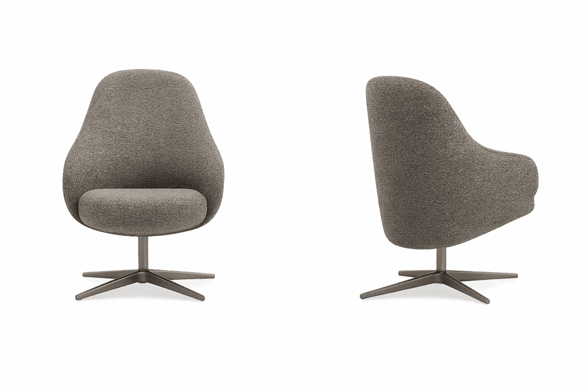 Kristalia Dua Relax Lounge-Sessel mit modernem Design für komfortables Sitzen