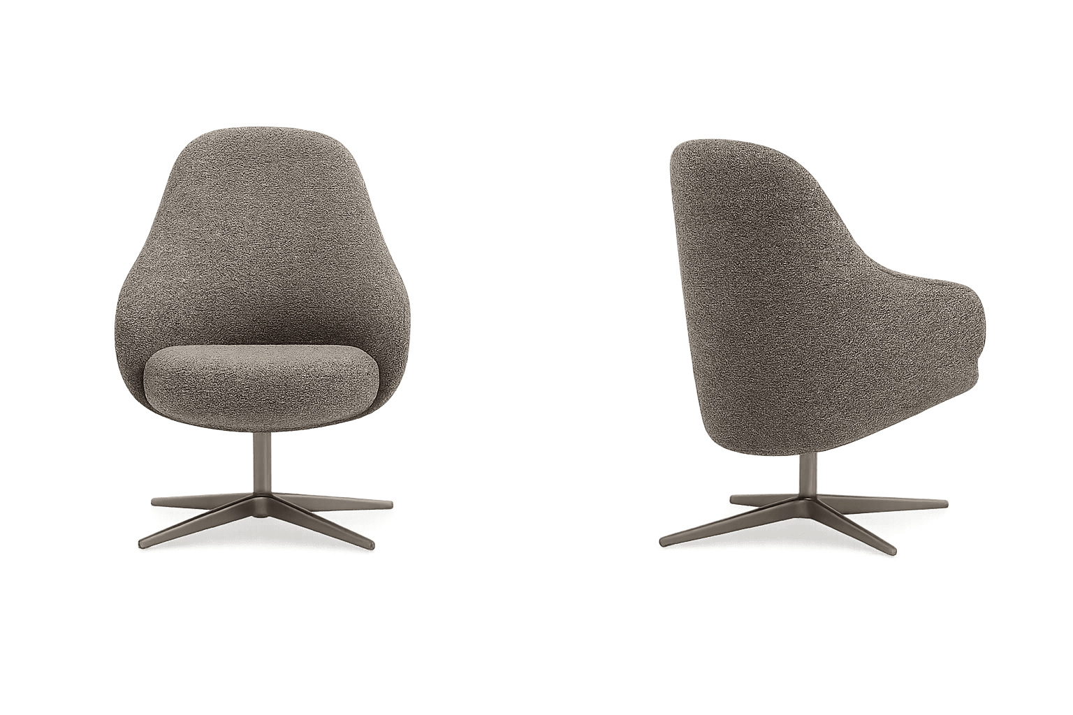 Kristalia Dua Relax Lounge-Sessel mit modernem Design für komfortables Sitzen