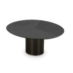 Moderner Kristalia Holo Pillar Tisch mit minimalistischem Design und eleganter Säulenbasis.