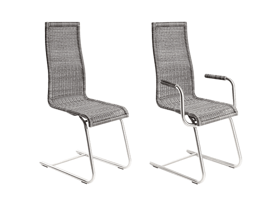 Moderner Esszimmerstuhl Emilio in elegantem Design von La Vida.