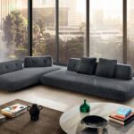 Lago 3-Sitzer Sofa in Sand - skandinavisches Design für moderne Wohnräume.