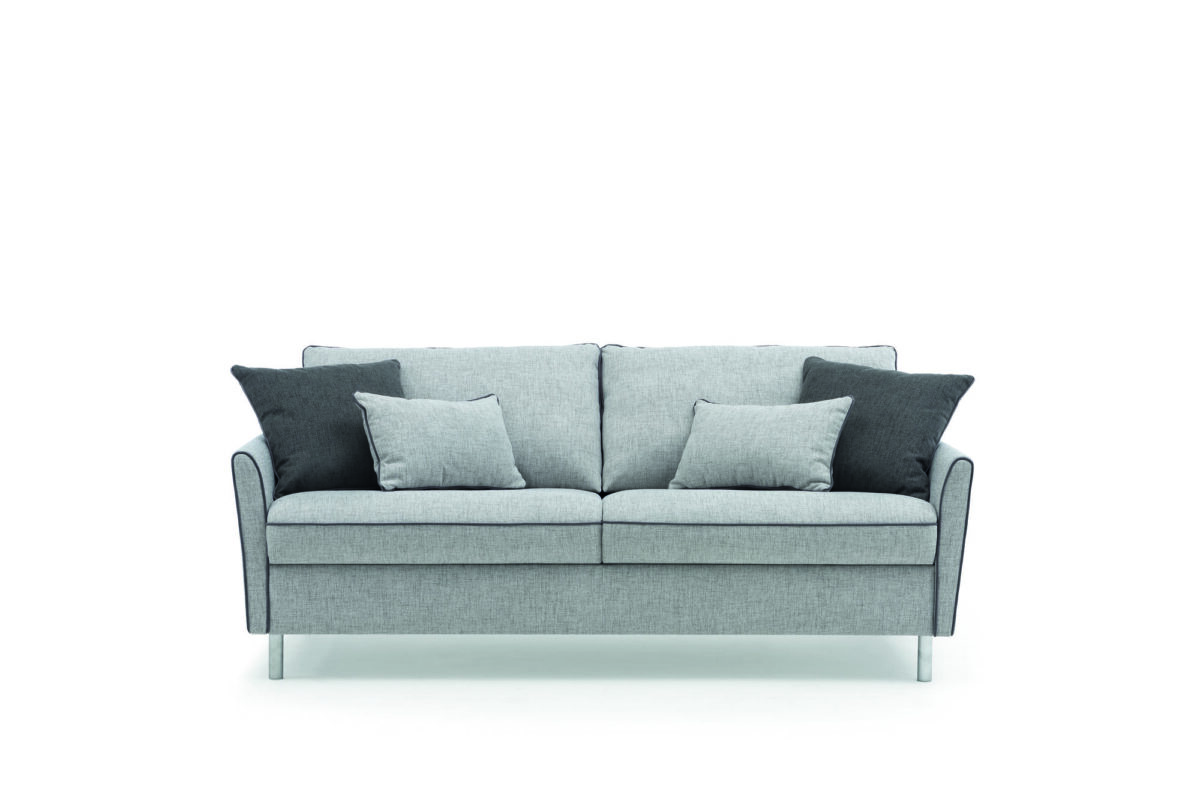 Modernes graues Schlafsofa Bali 10 von LeComfort mit komfortabler Polsterung und eleganter Optik.